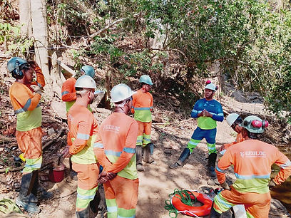 Geoloc Engenharia — equipe em campo