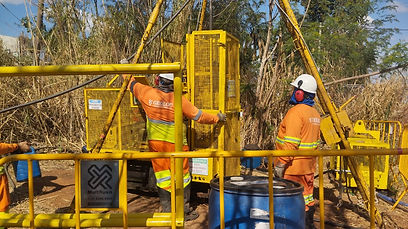 Geoloc Engenharia — equipe em campo